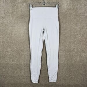 Lululemon Align Leggings Womens 6 Gray High Rise Ankle Yoga Pants Athletic